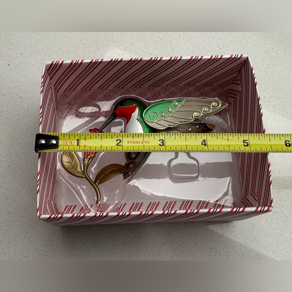 Hallmark Keepsake Ornament Dazzling Hummingbird 2016 Christmas - Picture 15 of 16